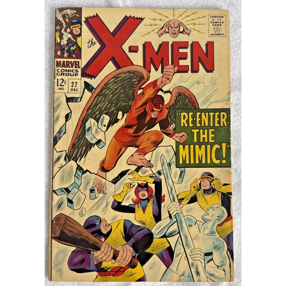 The X-Men #27 Marvel Comics December 1966 Silver Age Roy Thomas Dick Ayers Fine